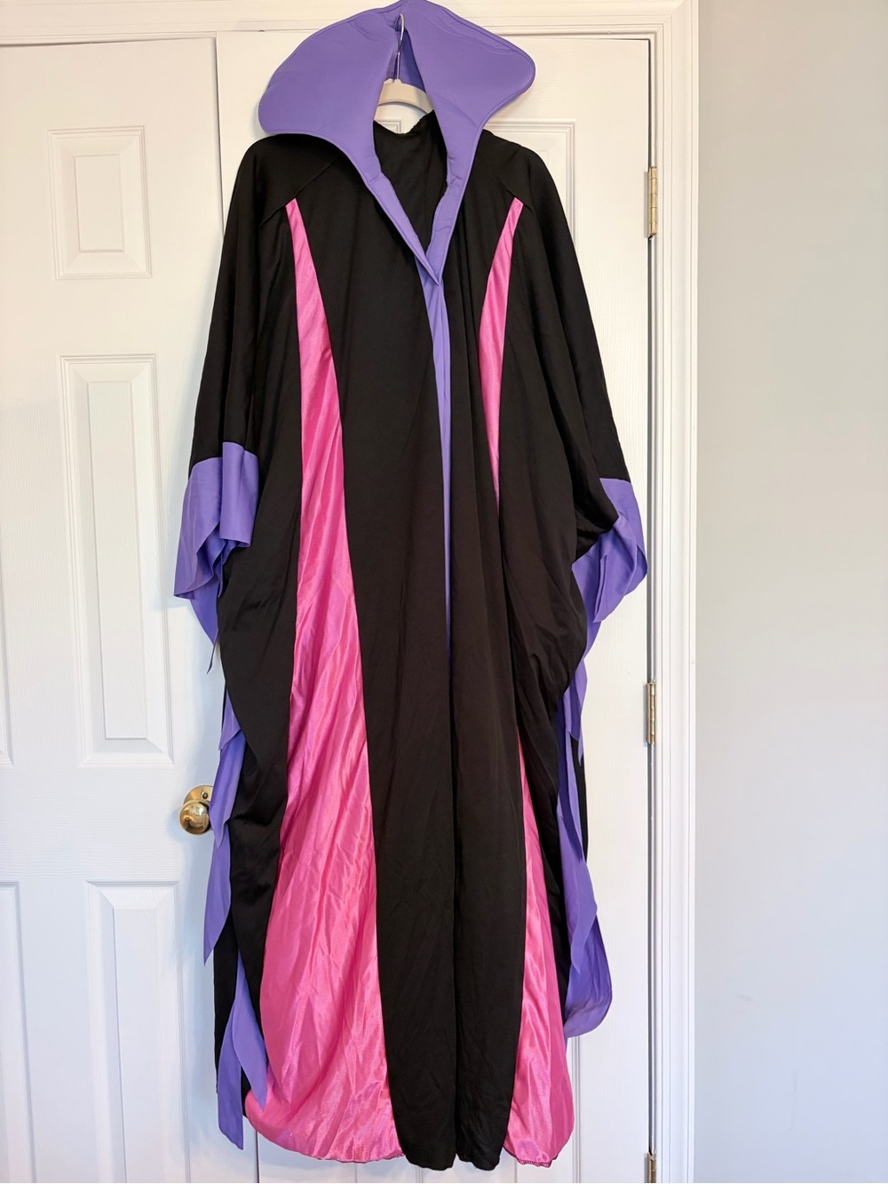 Disney Villain Maleficent costume with Purple and Pink Panels
